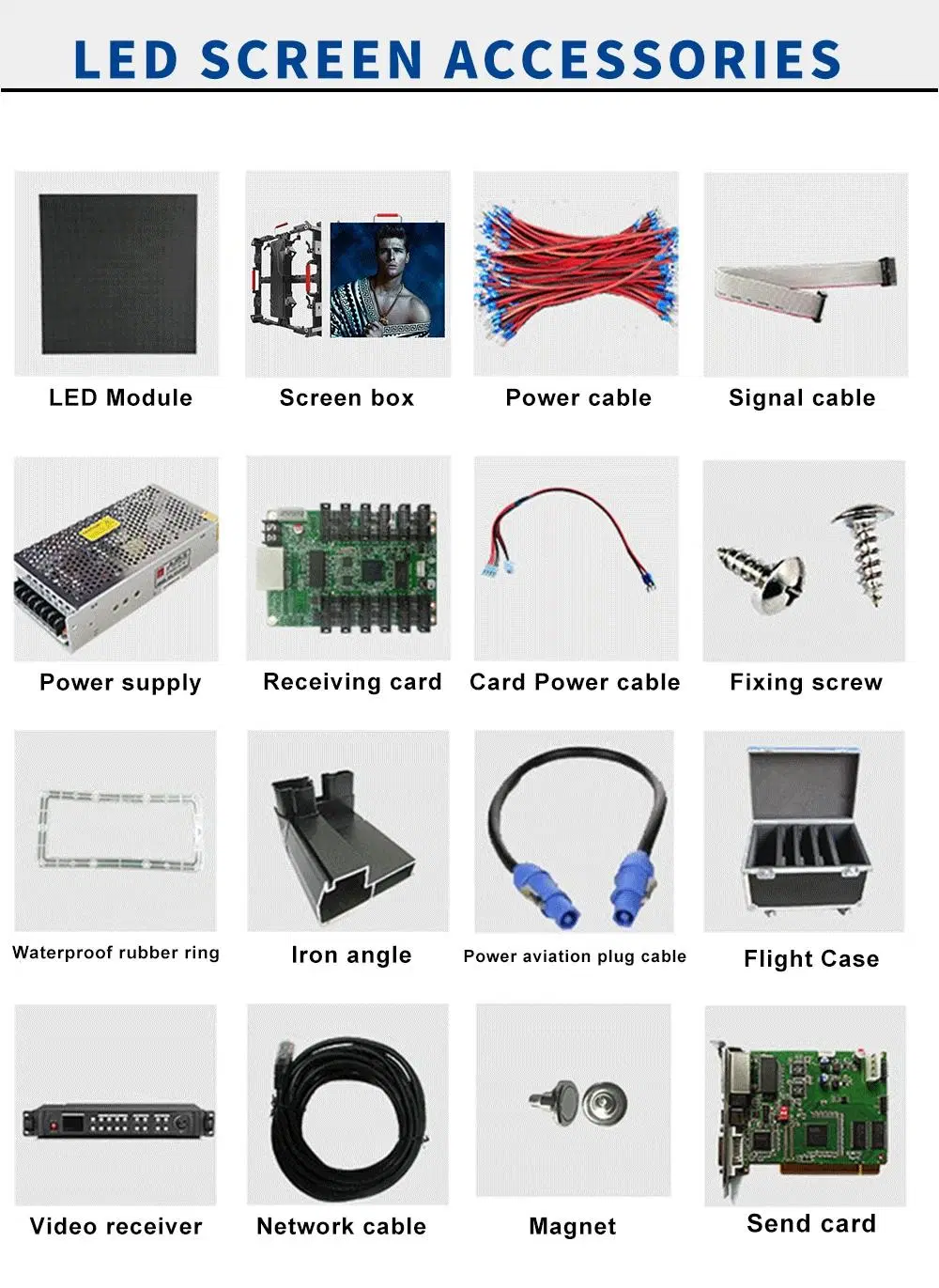 P2.6 P2.9 3840Hz High Refresh Rate Rental LED Video Wall