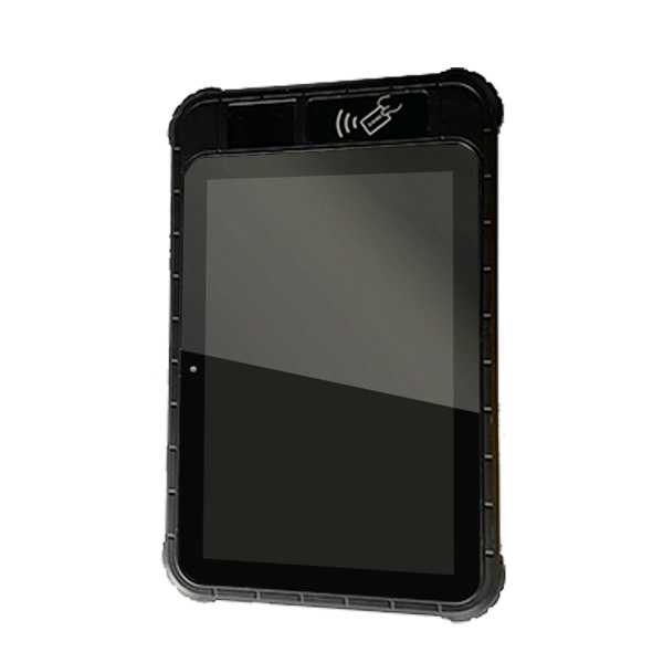 8 Inch Android 11.0 Rugged Vehicle Tablet 4G LTE Industrial Tab Vehicle Mount IP65 Fingerprint NFC Barcode Scanning Waterproof Tablet PC Q804