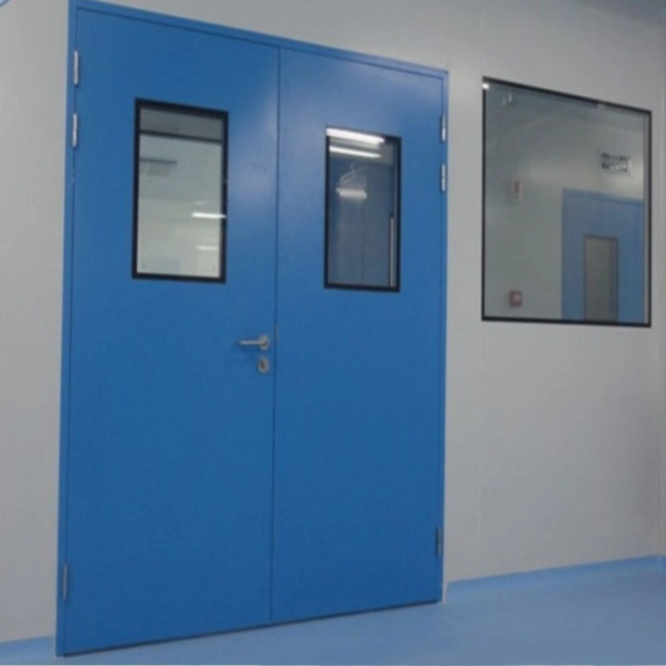 Marya Customized Stainless Steel Door for Cleanroom Hospital Lab Fireproof Dust-Free Static-Free Door