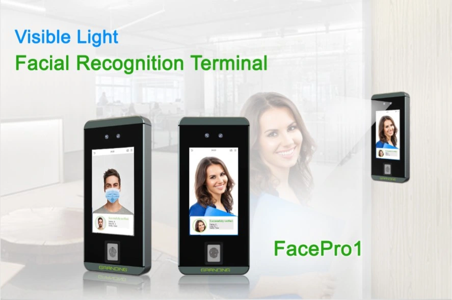 (FacePro1) WiFi Function High Speed Face, Fingerprint and ID Card Recognition Access Control Device