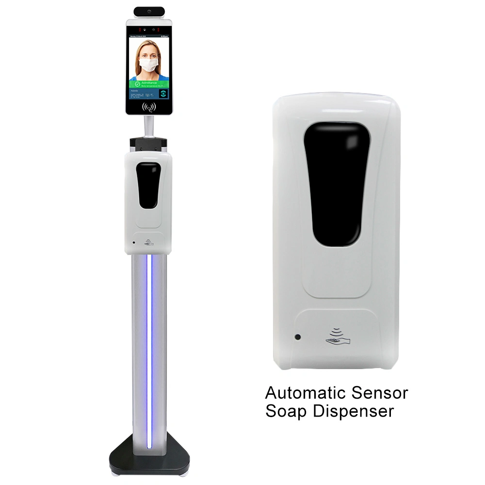 EU Health Qr Code Recognition and Temperature Detect IP Camera