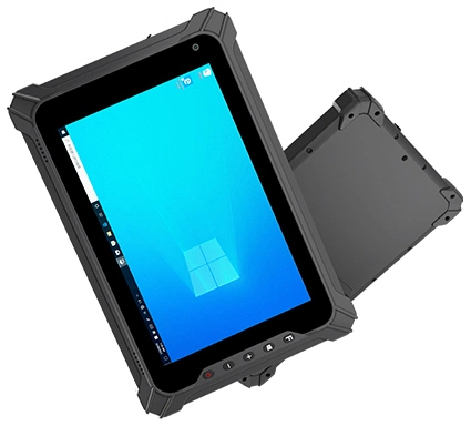 Shenzhen OEM 8 Inch Industrial Rugged Tabletwaterproof Windows Tablet with Fingerprint NFC Removable Battery Tablet Computer Q802