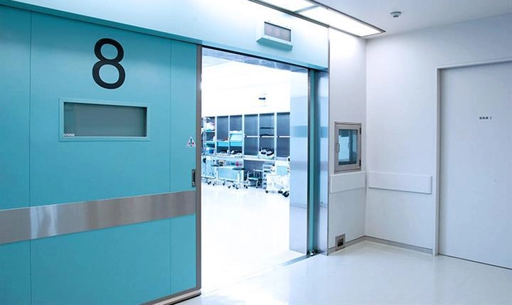 Marya CE Certificate Pharmaceutical Hospital Clean Room Sliding Door Cleanroom Door Manufacturer