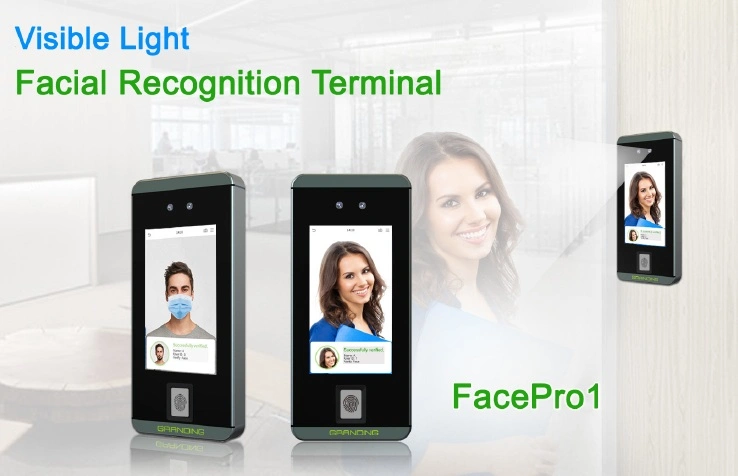 OEM Visible Light Facial Recognition Access Control Terminal with Fingerprint and Card