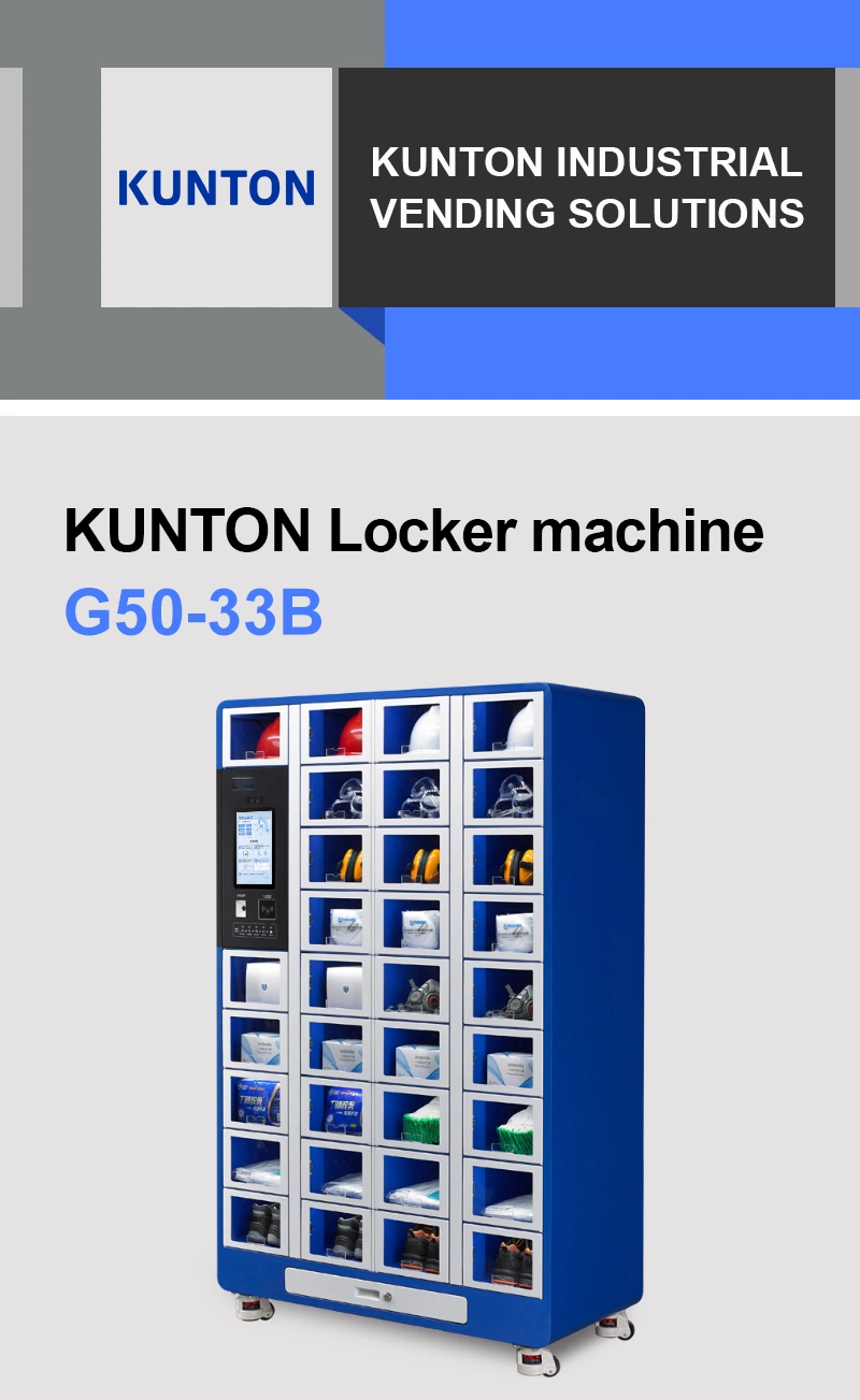 Kunton-Locker Machine-G50-33-Industrial Vending Machine for Mro Management