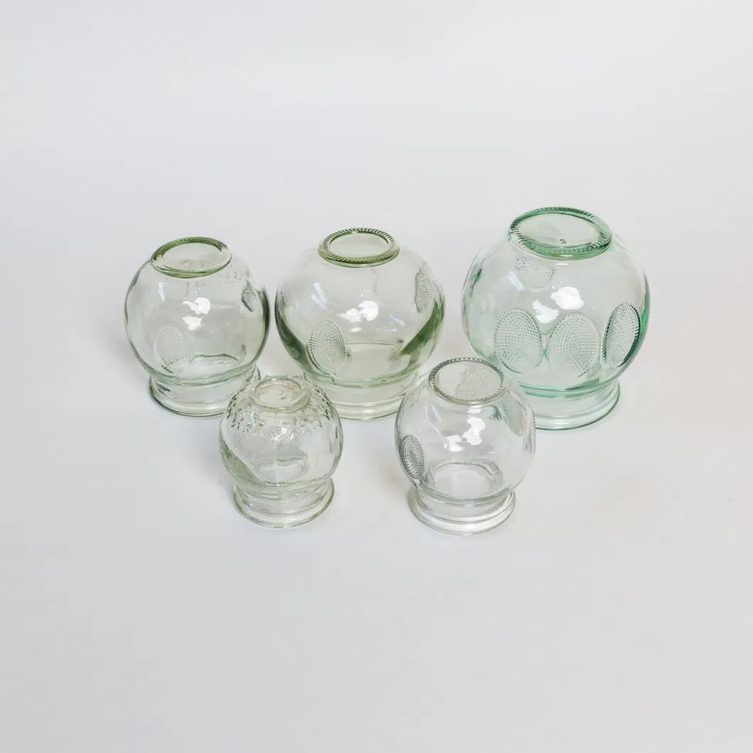 Home Glass Cupping Set Cupping Machine Cupping Machine Fingerprint Can Five Sizes Hijama Cups