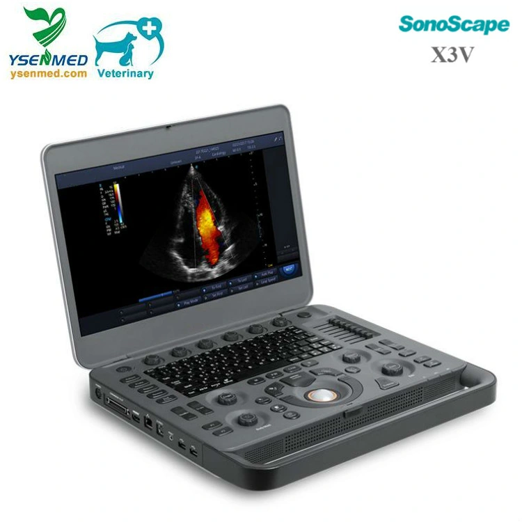 Sonoscape X3V Veterinary Portable Color Doppler System Pet Ultrasound Machine