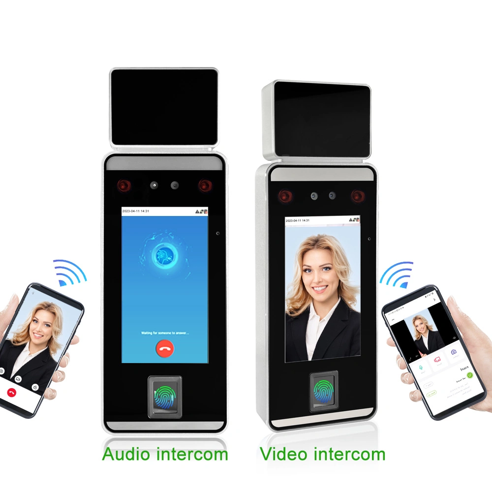 4G Visible Light Facial Recognition Fingerprint Palm Access Control with Wiegand Anti-Passback