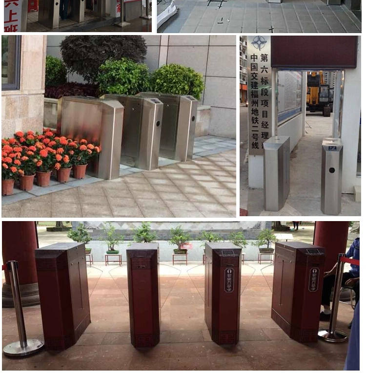 Hot Selling Face Recognition Turnstile Flap Barrier Access Control with High Quality