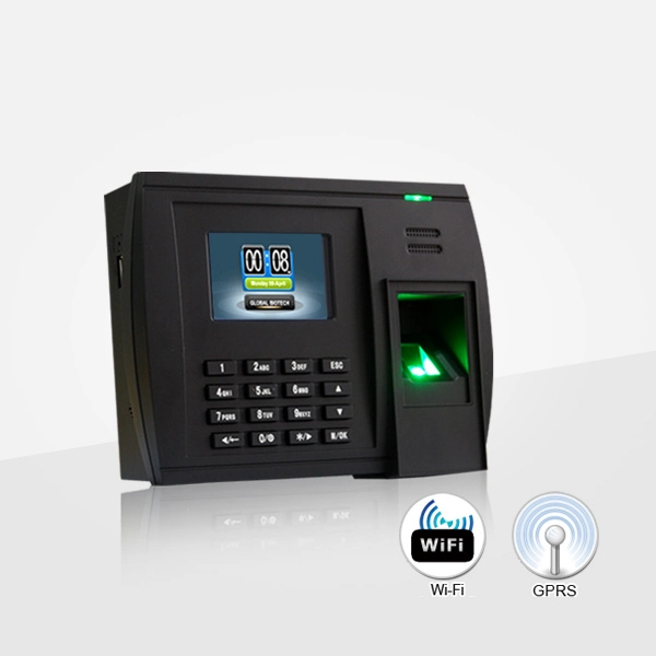 Fingerprint Time Attendance Machine with SIM Card 3G Function