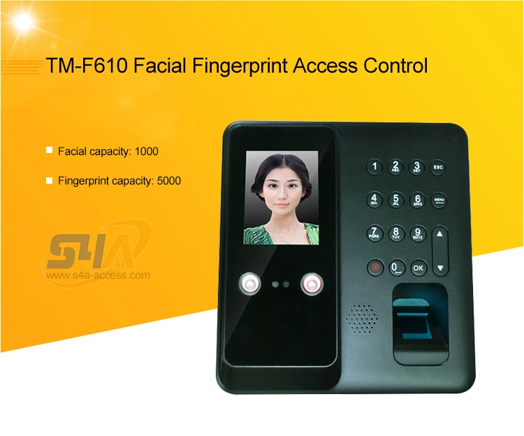 Dynamic Biometrics Fingerprint Face Access Controller with Keypad