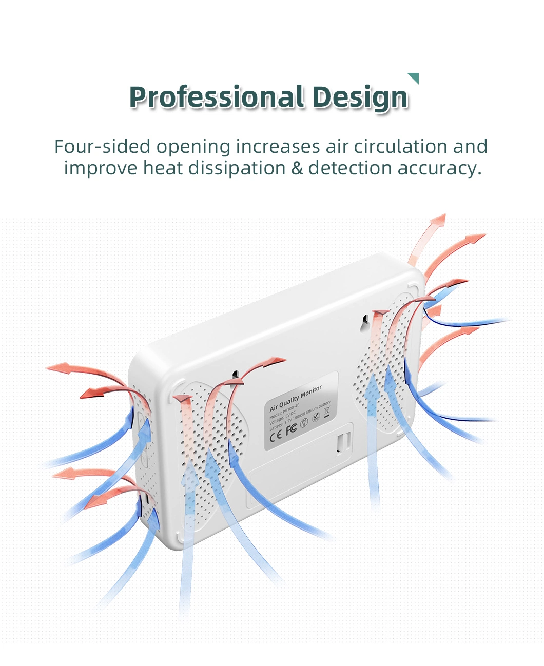 220V Direct Plug in CO2 Detector LED Screen Temperature Display Instrument CO2 Sensor Indoor CO2 Measuring Instrument