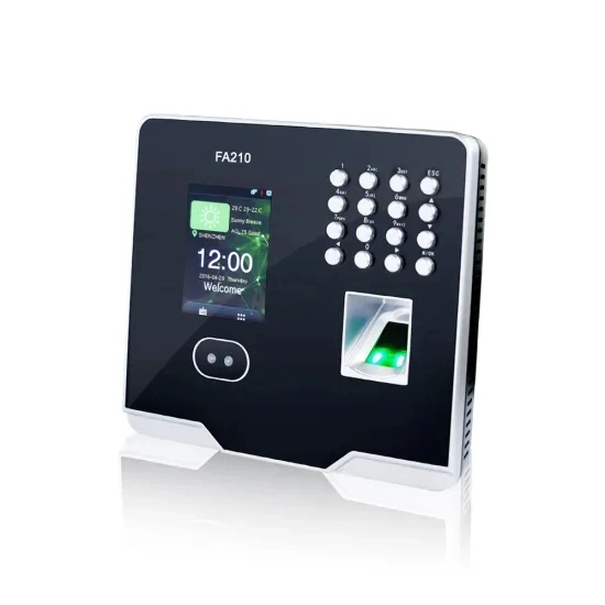 Webserver Cloud Software Biometric Reader Face Recognition Time Attendance Machine