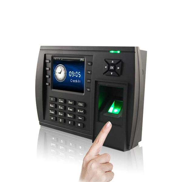 New Design Fingerprint Biometric Time Attendance with Data Encryption More Safer