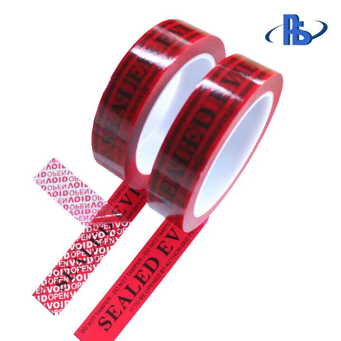 Tamper Evident Packing Logo Tape Void Open Self Adhesive Security Void Tape