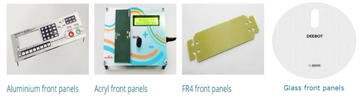 UV Printed Adhesive Touch Panel Switch Acrylic Control Panel