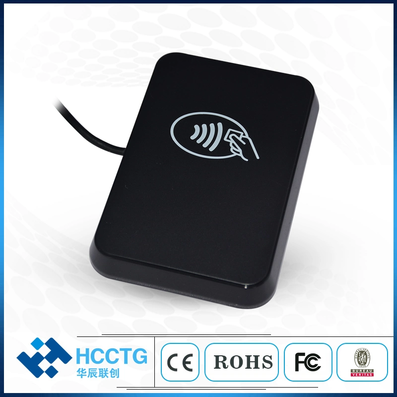 Free Sdk USB ISO 7816 13.56MHz Contact/Contactless IC Credit Reader Smart Card Reader Writer (HD8N)