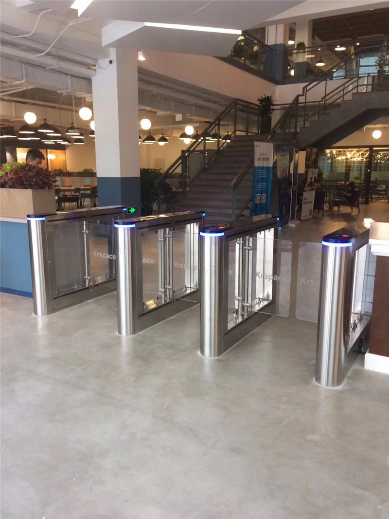 Outdoor Optical Face Recognition Turnstile Barrier Gate System