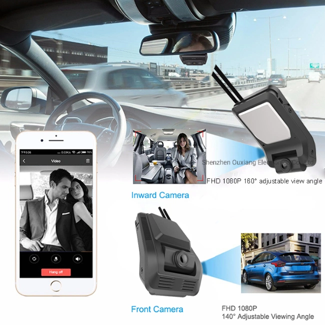 Advanced Driving Assistance System 4G Dash Camera Adas+Dsm Camera