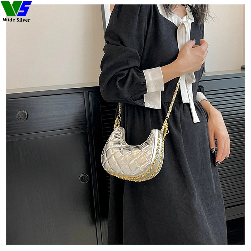 Wide Silver Factory Wholesale Petit Sac a Main Tendance Pour Femme 2023