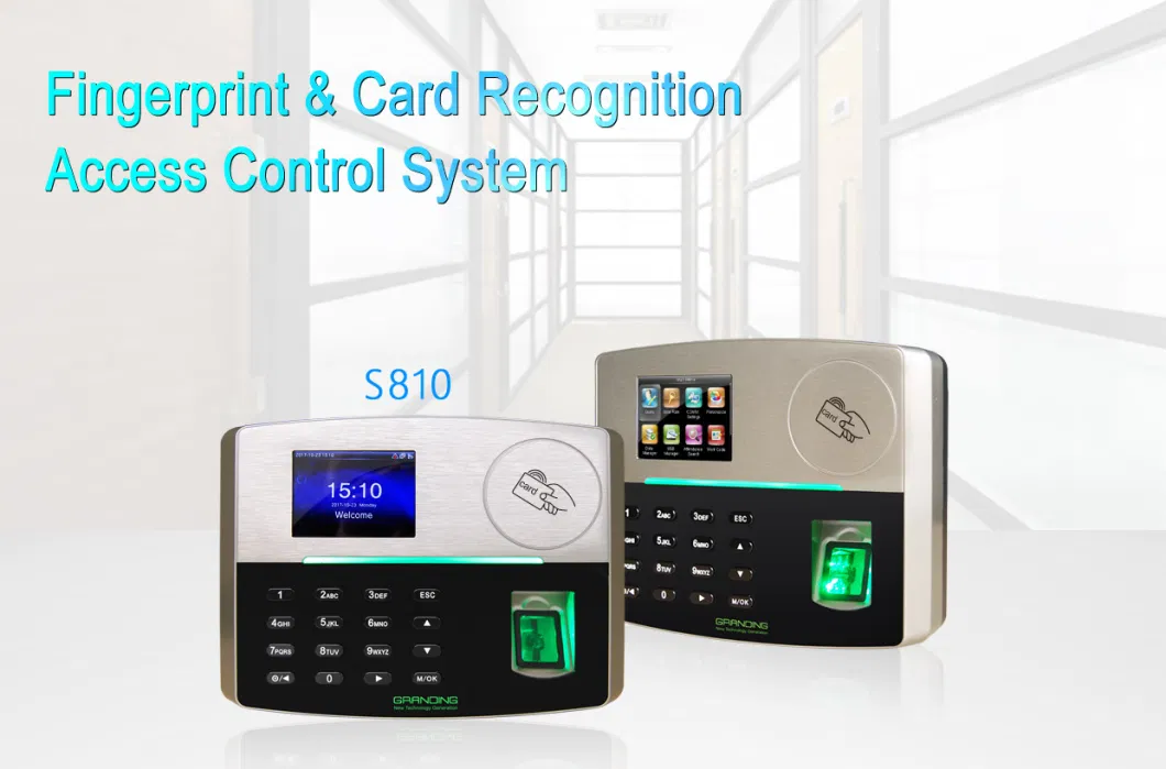 ID Card and Fingerprint Access Control Device