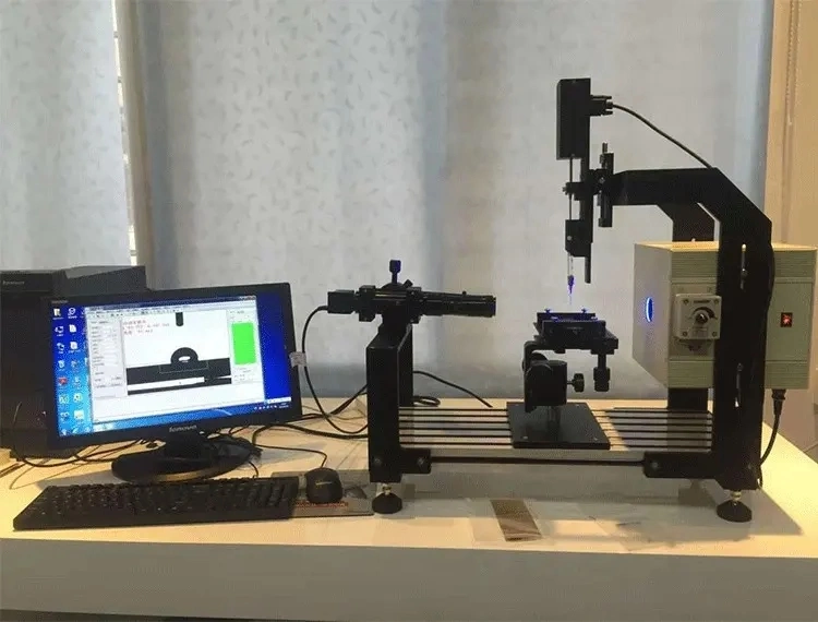 Contact Angle Meter /Research Type Contact Angle Measuring Instrument with Axis Automatic Platform