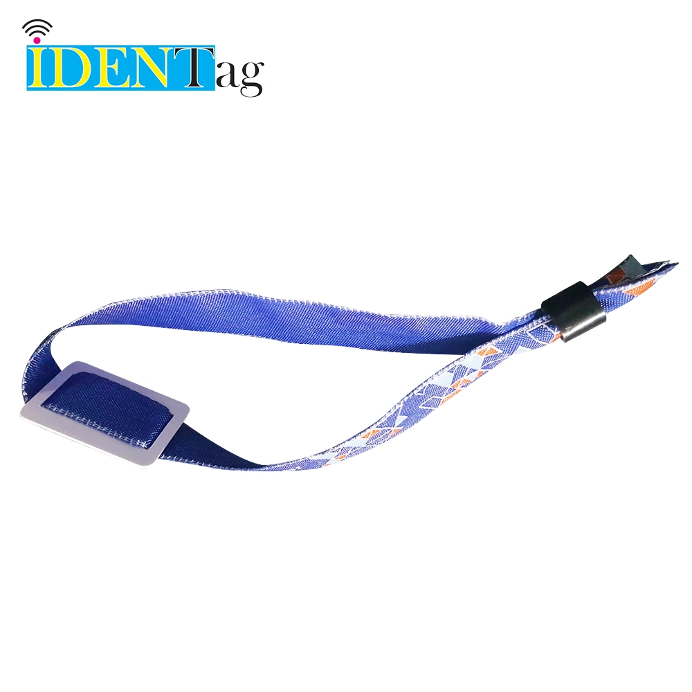 RFID UHF Long Reading Distance Security Reusable Event Festival Cloth Wristband