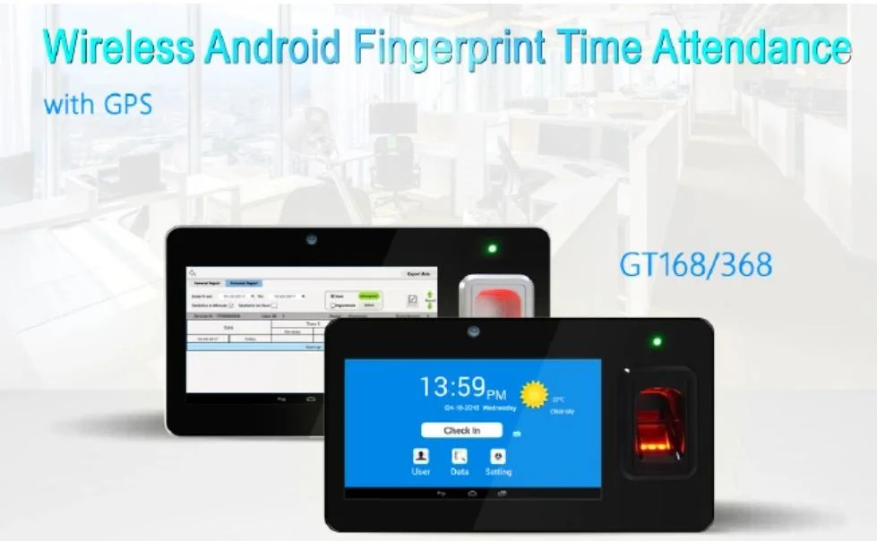 Multi-Biometric Time Attendance Device with TCP/IP