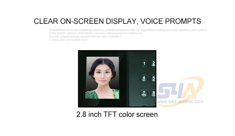 Dynamic Biometrics Fingerprint Face Access Controller with Keypad