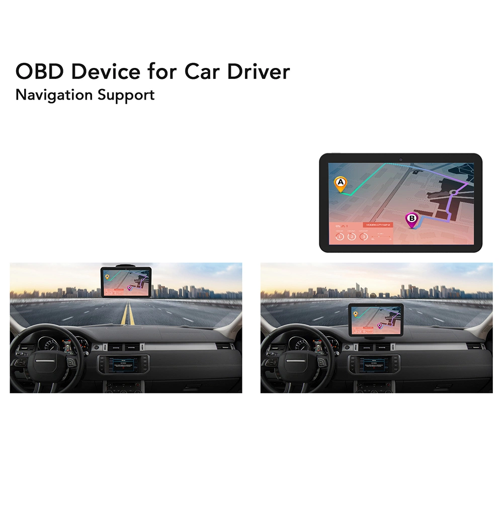 7inch FHD Android GPS Navigating Car Pnd ODM Screen Touch Android 8 Inches Portable Multimedia Navigator 1080P GPS Navigation