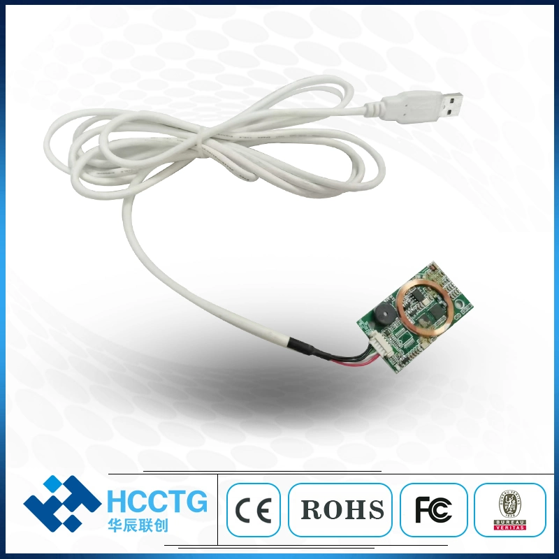 Mini Windows Linux Android USB/H I D ISO14443 125kHz ID Card Uid and 13.56MHz Dual Frequency NFC RFID Smart Card Reader Module Rd05