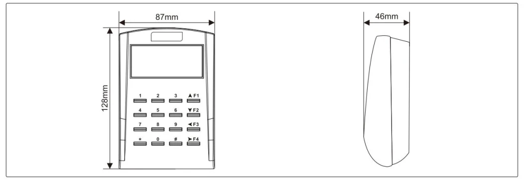 Non-Fingerprint Identification Access Control System Cleanly and Securely for Factory/Industrial Gate/Office Door Opening