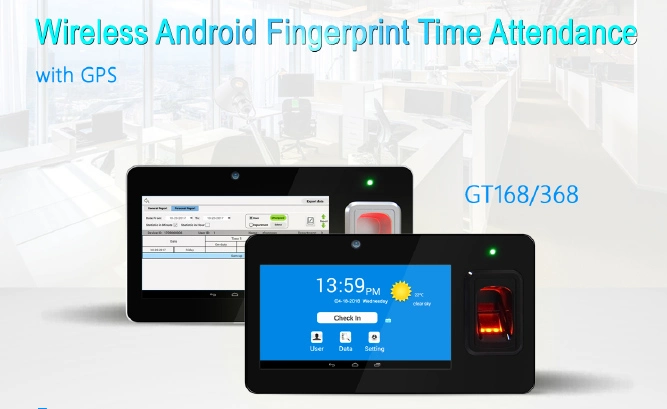 Android OS Fingerprint Time Attendance Machine with Camera (GT168)