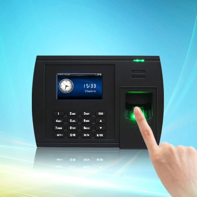 (5000T-C) High Quality Biometric Fingerprint Punch Card Time Attendance Device