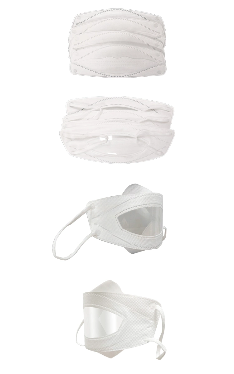 Automatic Face Mask Lip Reading Mask Machine with Clear Window Protection Visible