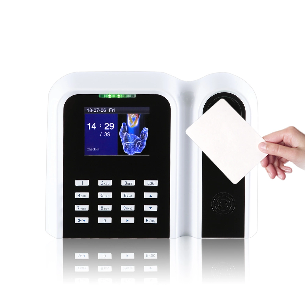 Low Price High Quality Time Clock Terminal Support Both Fingerprint&ID Card