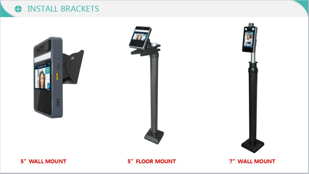 Infrared Body Temperature Scanner LCD Thermometer Non-Contact Wireless Face Recognition Infrared Temperature Measurement