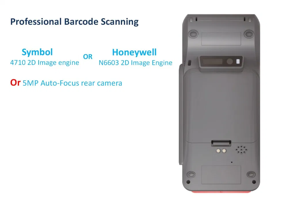 Wireless Smart Fingerprint Cash Register POS Terminal with EMV PCI China