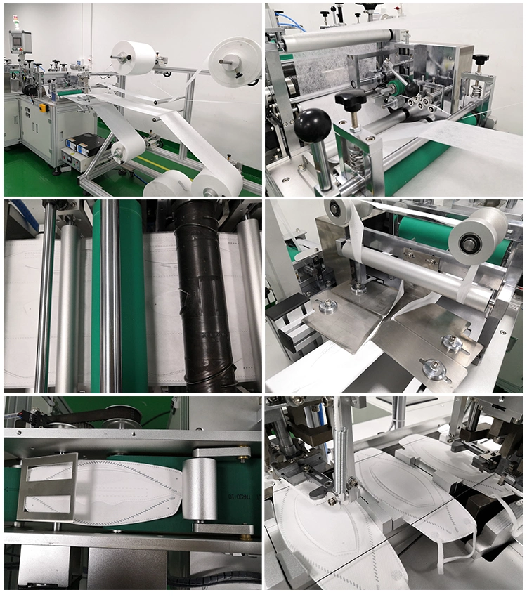 Non-Woven Automatic 3D Lip Reading Mask Making Machine