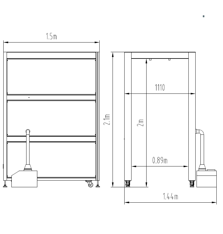 Integrated Infrared Temperature Thermometer Cabin, Disinfection Spray and Sterilizing Sanitizing Cabinet Disinfection Chamber Tunnel and Channel