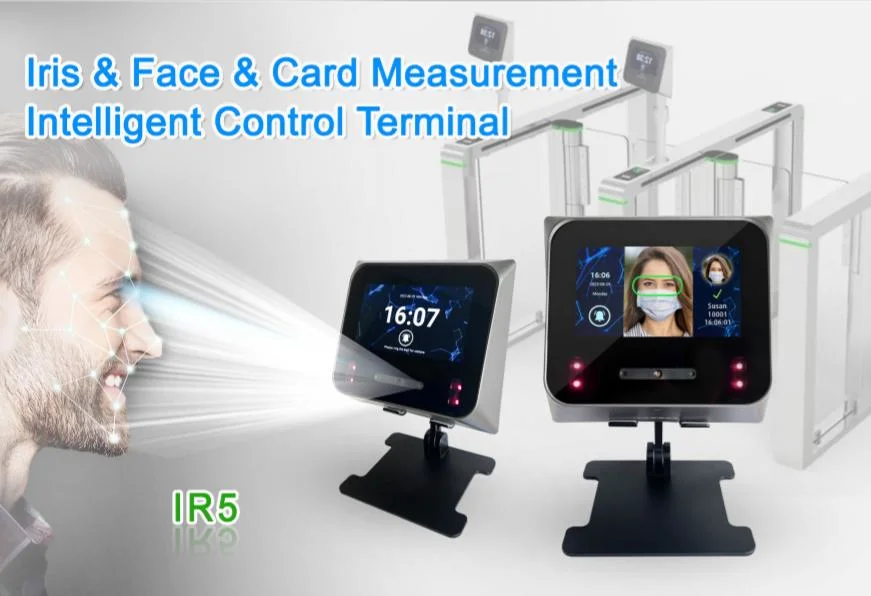 Iris Recognition Eyes Scanner Access Control Device with TCP/IP and Support Web Software