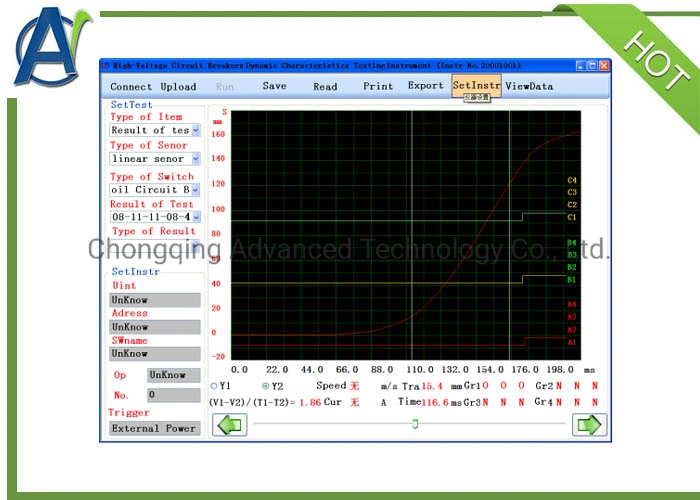 Fully Automatic Circuit Breaker Testing Machine for High Voltage CB