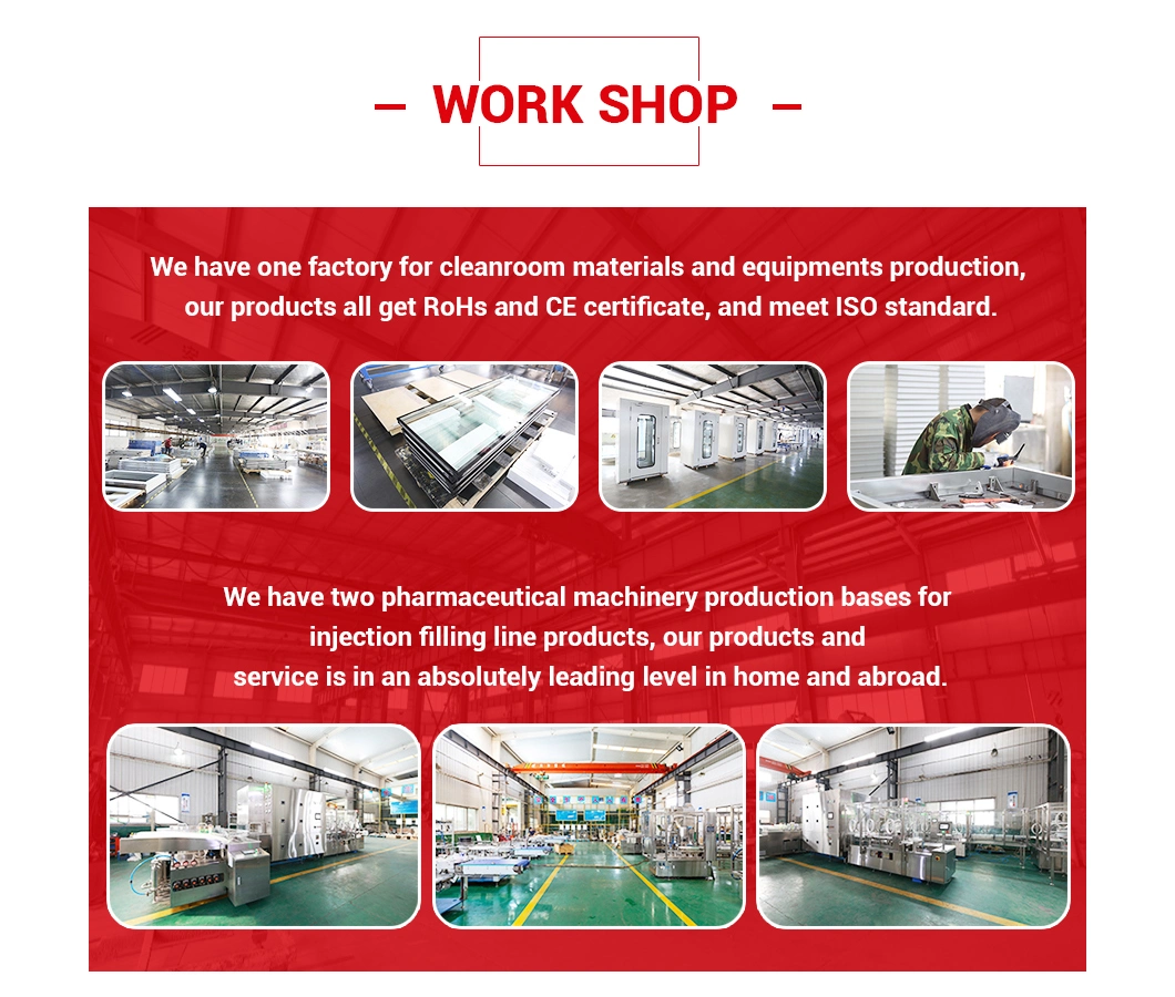 Marya Automatic Clean Room Slide Door in Pharmaceutical Modular Cleanroom Supplier