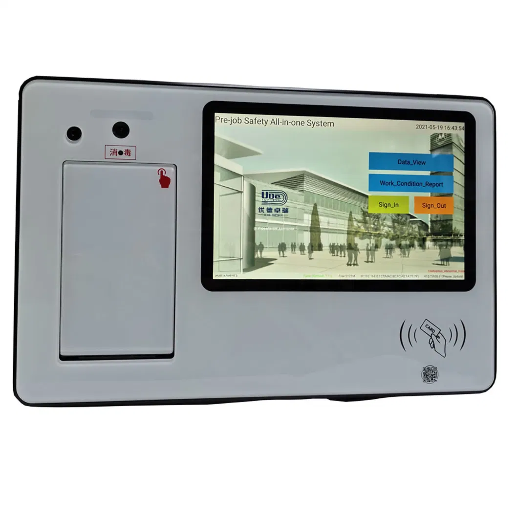 Smart Internet-Based Attendance Machine Built-in Alcohol Tester for Factory Pre-Job Safety Monitoring System