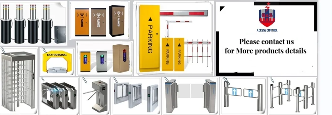 Outdoor Automatic Full Height Turnstile with Biometric Identification / Time Work Attendance