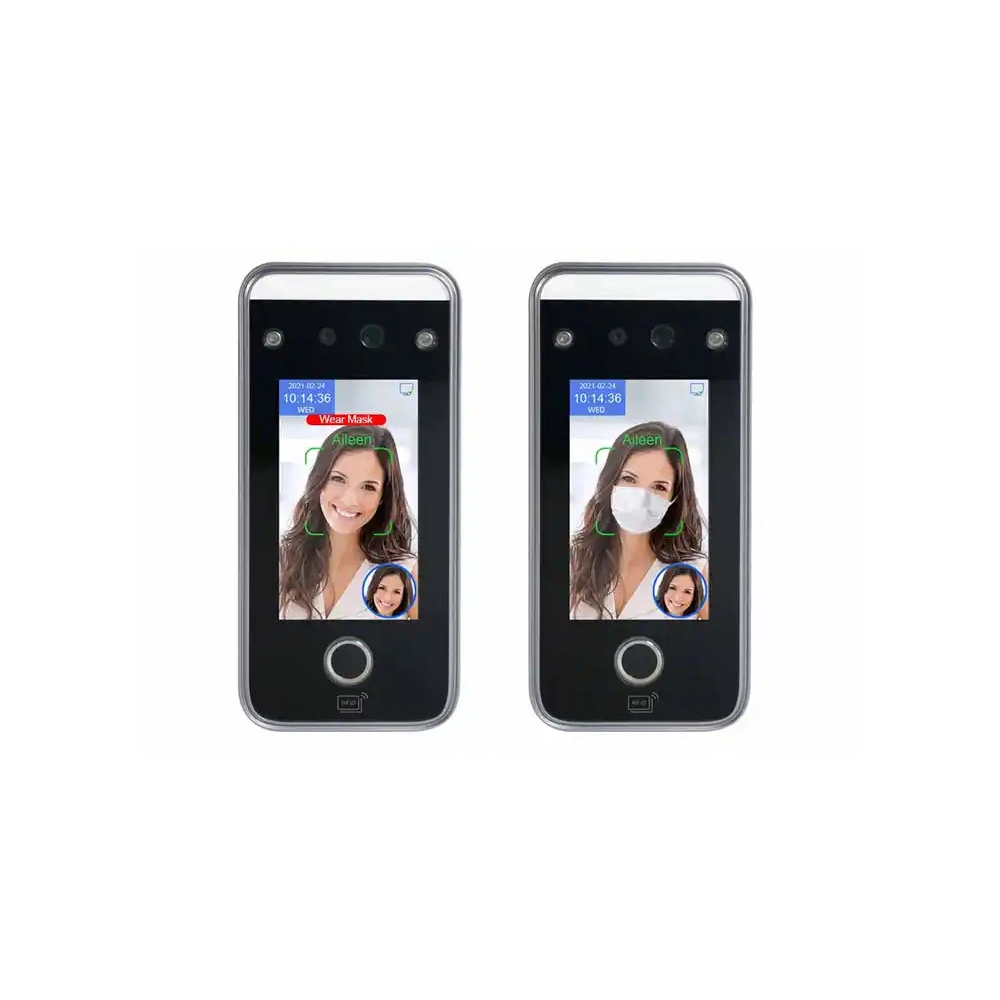 4.3inch Web Cloud WiFi Biometric Time Attendance Facial Recognition Fingerprint Access Control