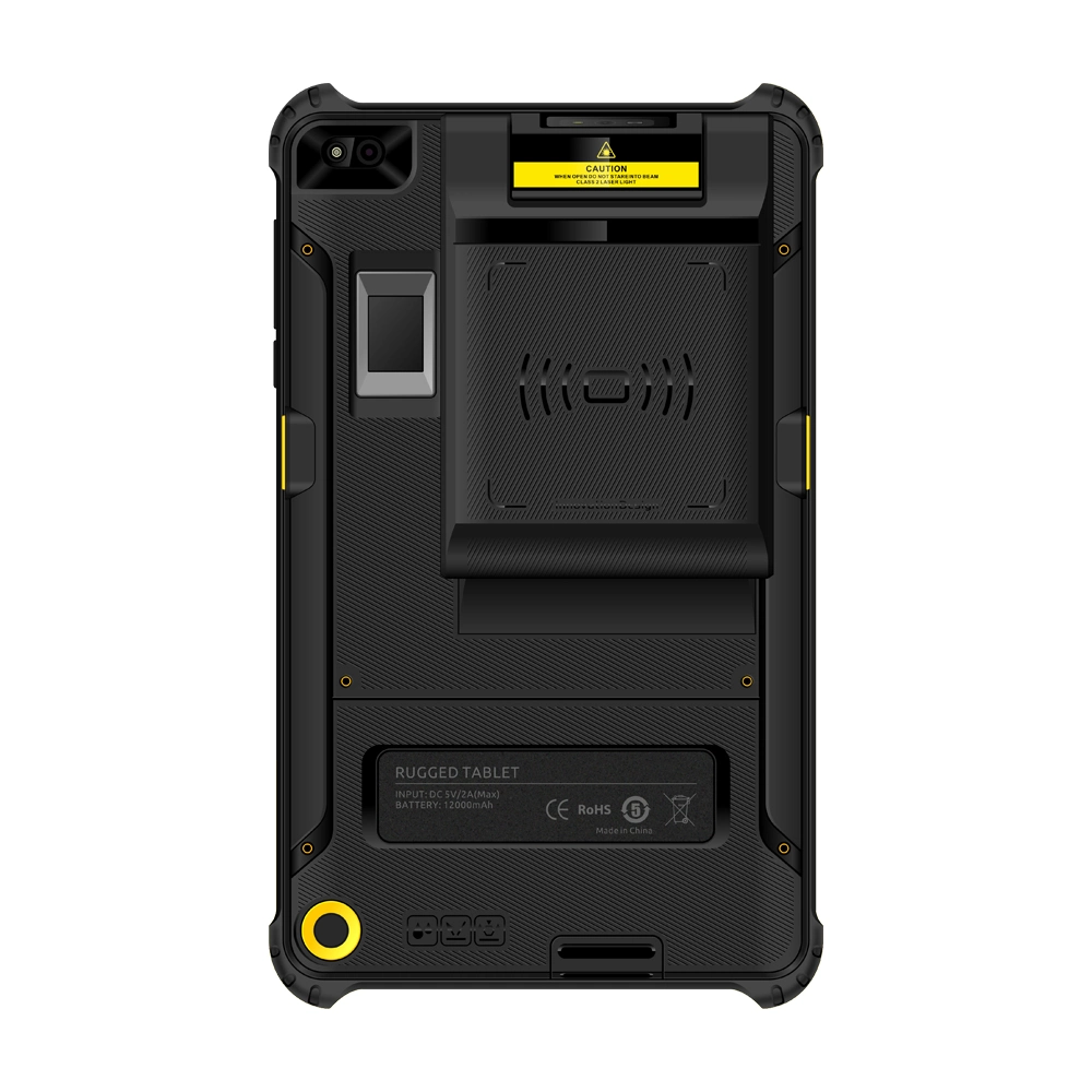 Encryption Fingerprint Biometric Tablet Industrial Tablet Touch PC IP67 Rugged 8 Inch Android Tablet