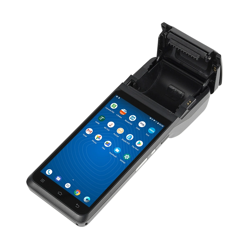 Mobile Software Cash Register Android 12 POS Terminal with Fingerprint