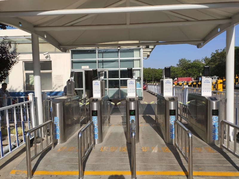 Facial Recognition Camera Attendance Systems Gate Turnstile Terminal