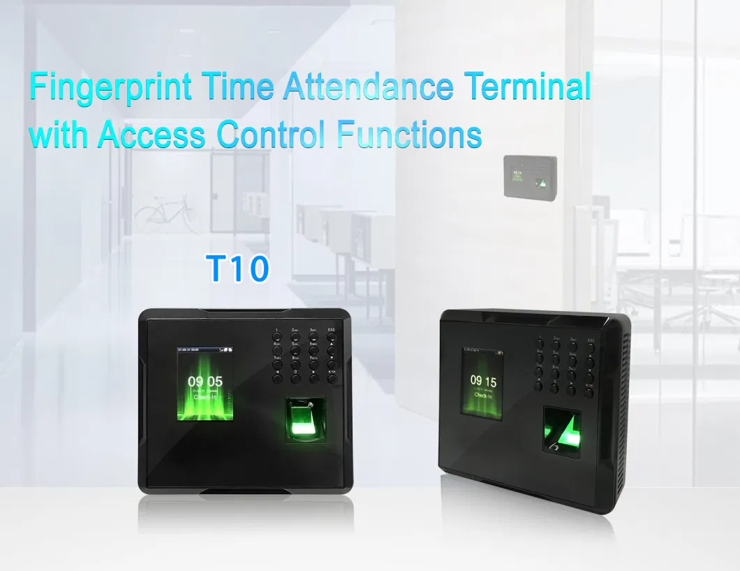 Time Attendance Device with Fingerprint, RFID Card